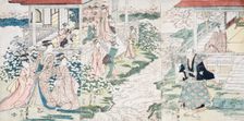 Imoseyama (the Japanese Romeo and Juliet), 1806. Creator: Utagawa Toyokuni I