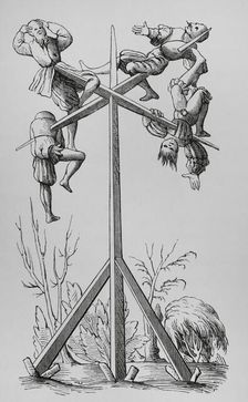 Impalement, 1552, (1878). Creator: Unknown