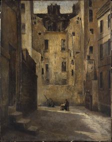 Impasse des Boeufs, c1900. Creator: Hippolyte Guy