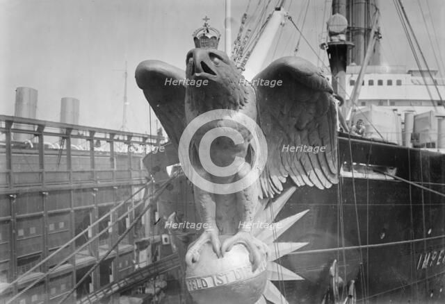 IMPERATOR - figurehead, between c1910 and 1914. Creator: Bain News Service.