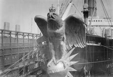 IMPERATOR - figurehead, between c1910 and 1914. Creator: Bain News Service