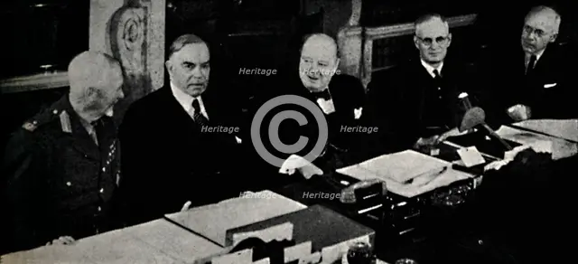 'Imperial Conference of 1944', (1945). Creator: Unknown.