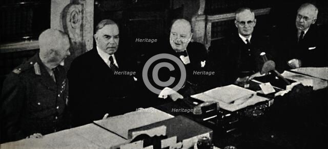 'Imperial Conference of 1944', (1945). Creator: Unknown.