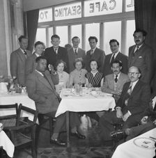 Imperial Cafe, Skegness, East Lindsey, Lincolnshire, 22/05/1954. Creator: John Laing plc