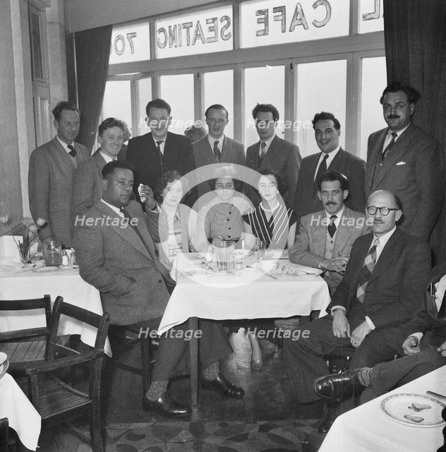 Imperial Cafe, Skegness, East Lindsey, Lincolnshire, 22/05/1954. Creator: John Laing plc.