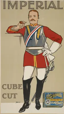 Imperial cube cut, c1895 - 1917. Creator: Unknown