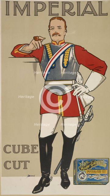 Imperial cube cut, c1895 - 1917. Creator: Unknown.