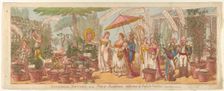 Imperial Botany - or a Peep at Josephine's Collection of English Exoticks, vide t..., March 1, 1814. Creator: Attributed to Charles Williams