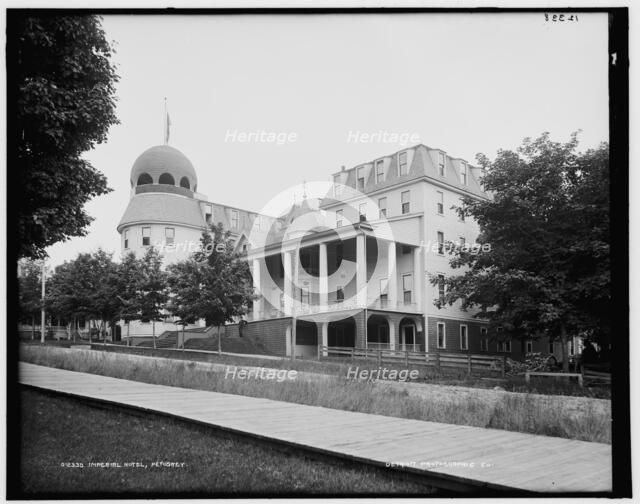 Imperial Hotel, Petoskey, between 1890 and 1901. Creator: Unknown.