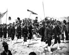 Imperial Japanese procession, 1900