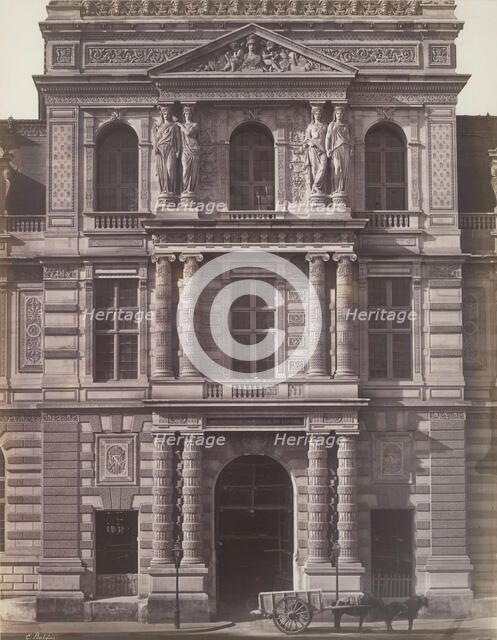 [Imperial Library of the Louvre], 1856-57. Creator: Edouard Baldus.