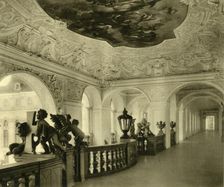 Imperial staircase, St Florian Monastery, Sankt Florian, Upper Austria, c1935. Creator: Unknown