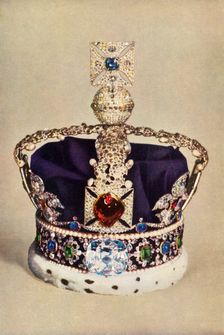 Imperial State Crown 1962. Creator: Unknown