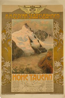Imperial Royal Austrian State Railways: Hohe Tauern, c1900-1910. Creator: Jahn, Gustav (1879-1919)