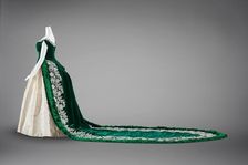 Imperial Russian Court Dress, about 1888. Creator: Charles Frederick Worth
