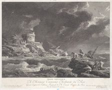 Impetuous Storm, ca. 1770. Creator: Bertaud