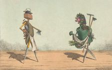 Implements Animated, Pl. 1, Dedicated to the Carpenters and Gardeners of Great Britain, 1811. Creator: Charles Williams