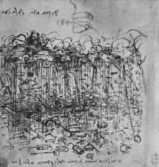 Implements Rained Down the Earth from the Clouds c1480 (1945). Artist: Leonardo da Vinci