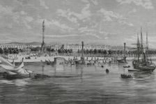 Improvements of the city, Barcelona, Catalonia, Spain, 1883. Creators: José Riudavets, Eugenio Vela