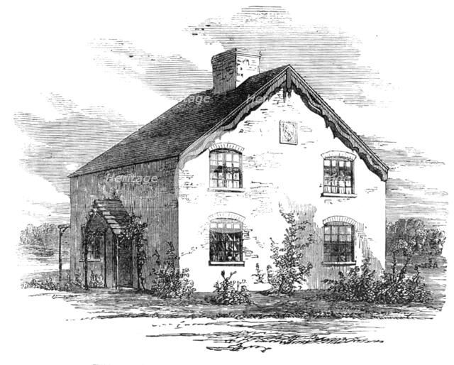 Improved Cottage Dwellings for the Labouring Classes, 1857. Creator: Unknown.