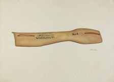 Improved Splint, c. 1940. Creator: Lang, William