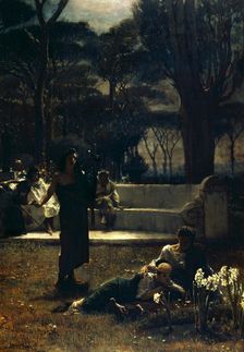 Improvisatore, 1872. Creator: Lawrence Alma-Tadema