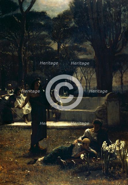 Improvisatore, 1872. Creator: Lawrence Alma-Tadema.