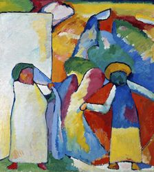 Improvisation 6 (African), 1909. Creator: Kandinsky, Wassily Vasilyevich (1866-1944)