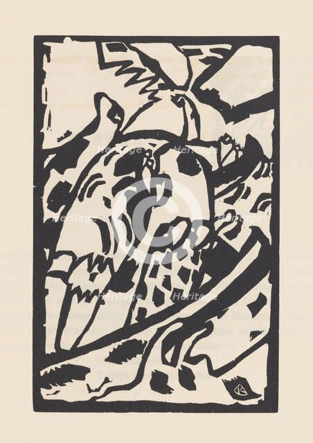 Improvisation 7. From Klänge (Sounds) , 1913. Creator: Kandinsky, Wassily Vasilyevich (1866-1944).