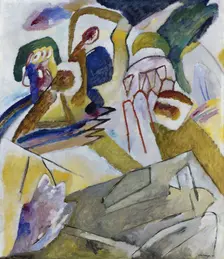 Improvisation 18, (with tombstone) , 1911. Creator: Kandinsky, Wassily Vasilyevich (1866-1944)
