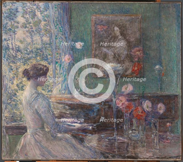 Improvisation, 1899. Creator: Frederick Childe Hassam.