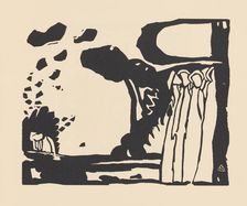 Improvisation 19. From Klänge (Sounds) , 1913. Creator: Kandinsky, Wassily Vasilyevich (1866-1944)