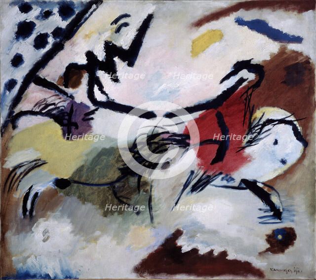 Improvisation 20, 1911. Artist: Kandinsky, Wassily Vasilyevich (1866-1944)