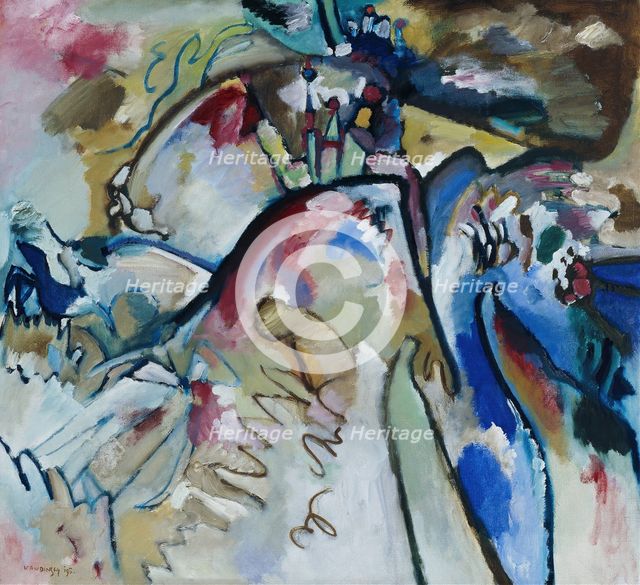 Improvisation 21a, 1911. Creator: Kandinsky, Wassily Vasilyevich (1866-1944).