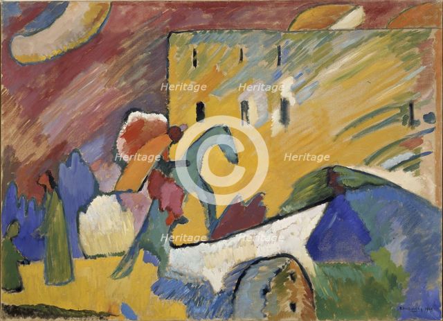 Improvisation 3, 1909. Creator: Kandinsky, Wassily Vasilyevich (1866-1944).