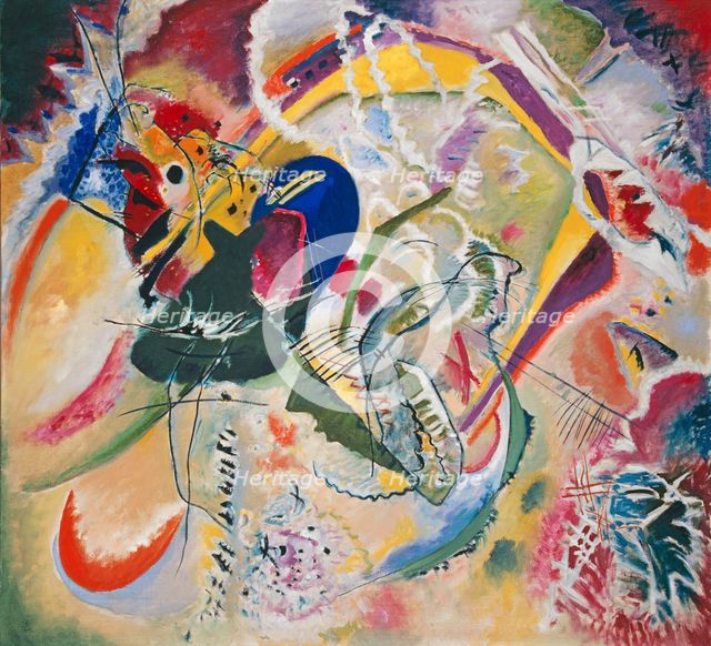 Improvisation 35, 1914. Creator: Kandinsky, Wassily Vasilyevich (1866-1944).