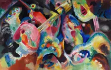 Improvisation. Deluge, 1913. Creator: Kandinsky, Wassily Vasilyevich (1866-1944)