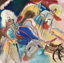 Improvisation No. 30 (Cannons), 1913. Creator: Vassily Kandinsky
