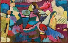 Improvisation on Mahogany, 1910. Creator: Kandinsky, Wassily Vasilyevich (1866-1944)