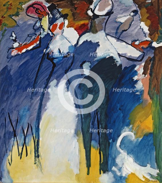 Impression VI (Sunday), 1911. Creator: Kandinsky, Wassily Vasilyevich (1866-1944).