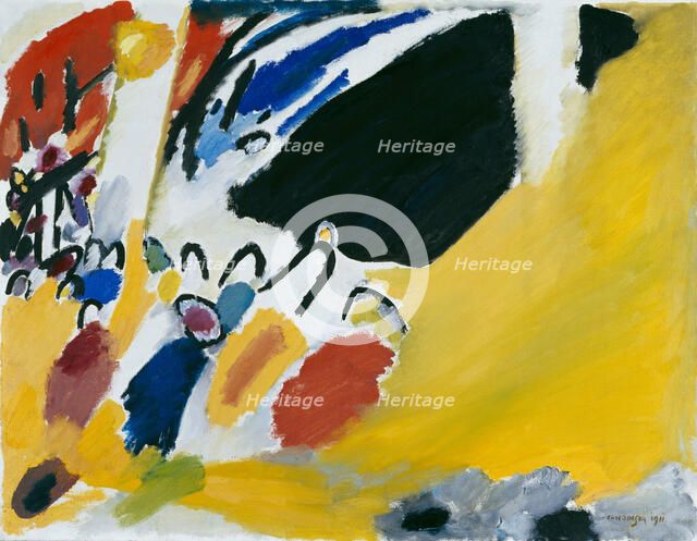 Impression III (Concert), 1911. Artist: Kandinsky, Wassily Vasilyevich (1866-1944)