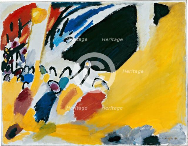 Impression III (Concert). Artist: Kandinsky, Wassily Vasilyevich (1866-1944)