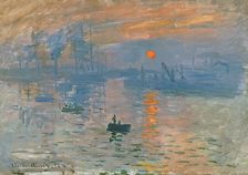 Impression, Sunrise (Impression, soleil levant), 1872. Artist: Monet, Claude (1840-1926)