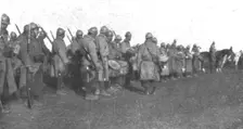 'Impressions Macedoniennes; Avant une revue. 1915. Creator: Unknown
