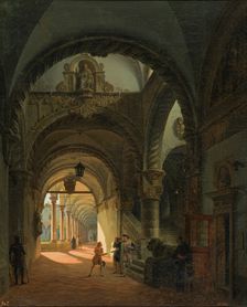 Imprisonment of Francis I, c1825. Creator: Migliara, Giovanni (1785-1837)