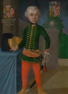 Imrich Horváth-Stancic in his fourth year, 1750. Creator: Ján Gottlieb Kramer