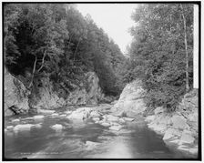 In Cavendish gorge, Vt., between 1900 and 1906. Creator: Unknown