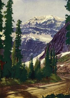In Canada's Greatest National Park - Jasper National Park c1948. Creator: Unknown