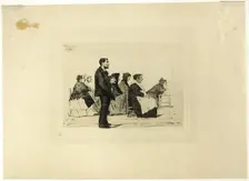 In church, 1875. Creator: Antonio Piccinni