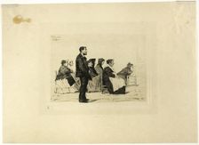 In church, 1875. Creator: Antonio Piccinni
